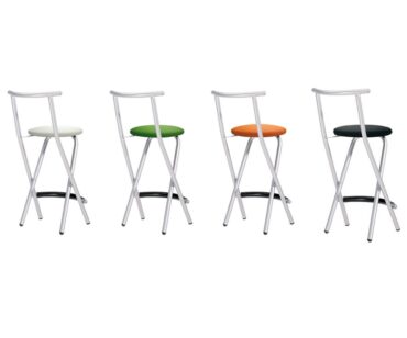  Taburetes altos plegables, taburetes altos, sillas traseras, taburetes  altos de Maza, sillas de comedor portátiles que ahorran espacio para el  hogar, taburetes de bar (color: B, tamaño: 33.3 in) : Hogar